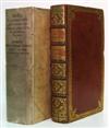 HELL, MAXIMILIAN, S.J. Observatio Transitus Veneris ante Discum Solis die 3 Junii Anno 1769. 1770 + 3 Vienna ephemerides in 2 vols.